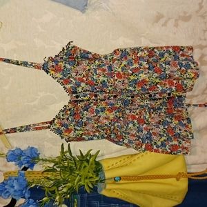 Eloise floral tank.